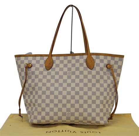 louis vuitton white neverfull|louis vuitton neverfull mm outlet.